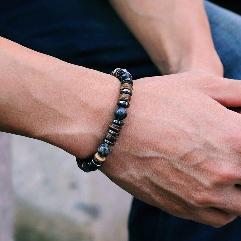 Mitche stone bracelet - VERSO QUALITY MATERIALS