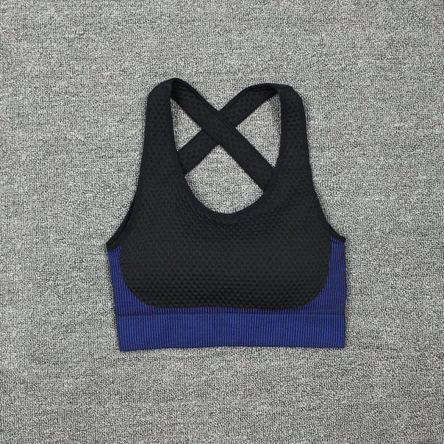 Monika gym & workout set Verso Blue bra M 