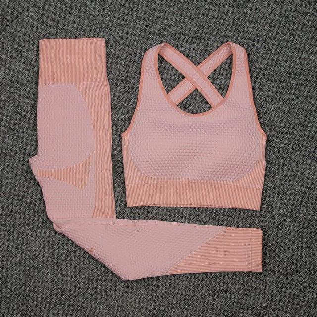 Monika gym & workout set Verso Orange 2PCS M 