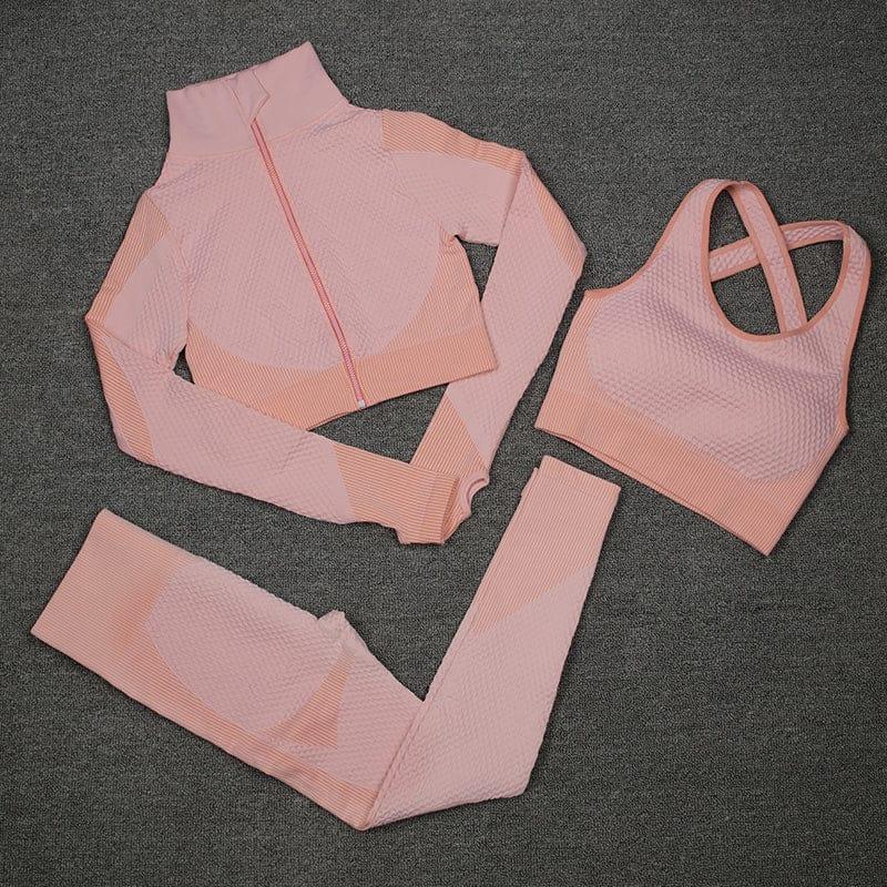 Monika gym & workout set Verso Orange 3PCS L 