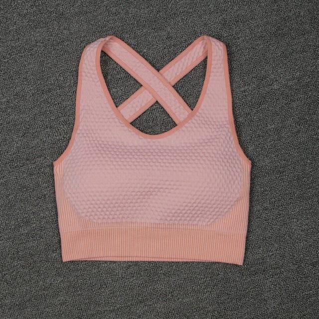 Monika gym & workout set Verso Orange bra S 