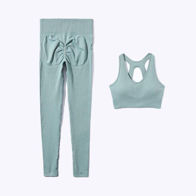 Nataly long leggings & bra set Verso Blue L 