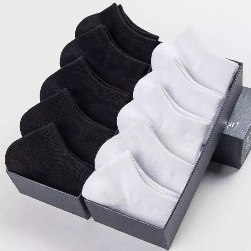 Niki socks versoqualitymaterials Black white mix 5 Pairs 