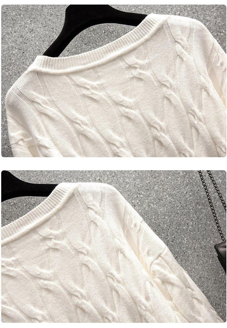 Nina sweatshirt (Plus sizes) - VERSO QUALITY MATERIALS