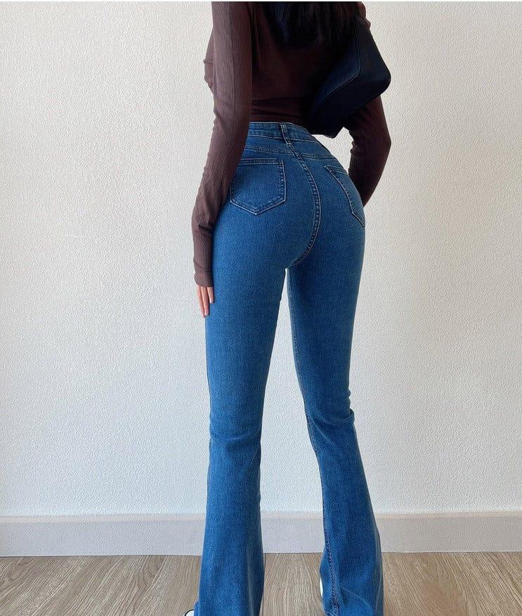 Okinawa high waist jeans Verso 