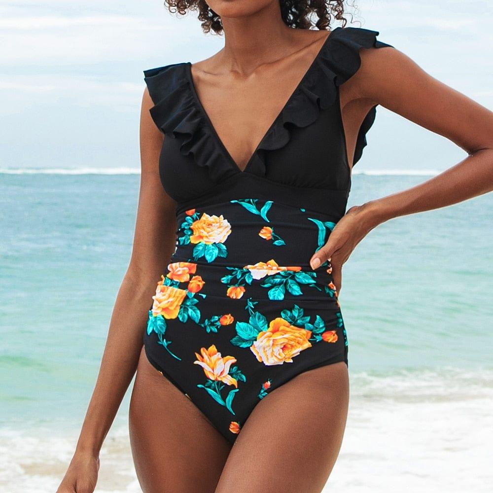 Paris one piece swimsuit - VERSO QUALITY MATERIALS