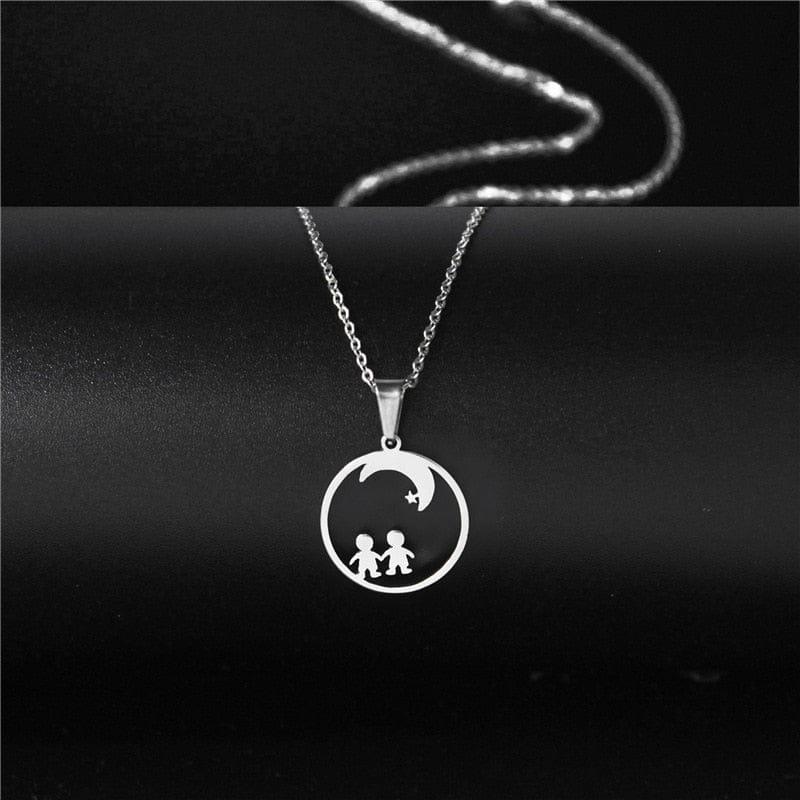 Parker stainless steel necklace - VERSO QUALITY MATERIALS