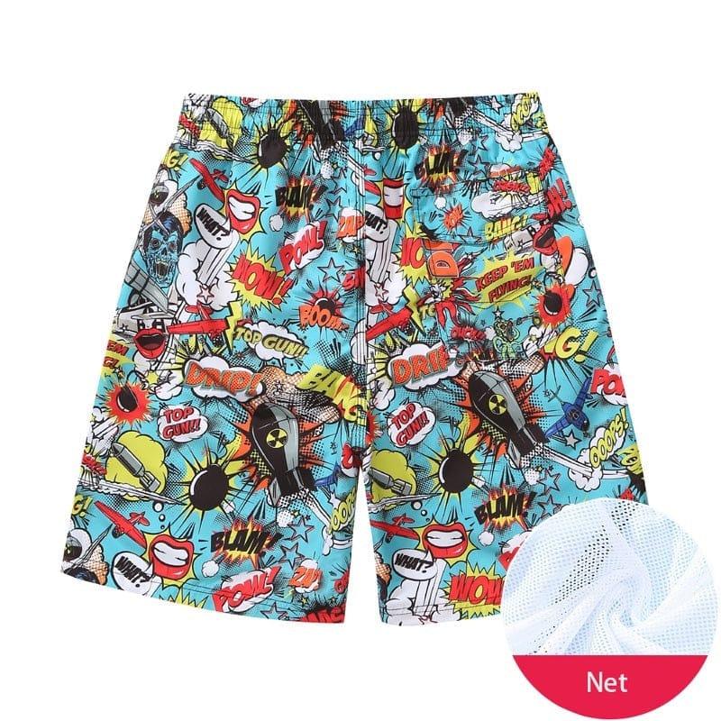 Riggs swim shorts - VERSO QUALITY MATERIALS