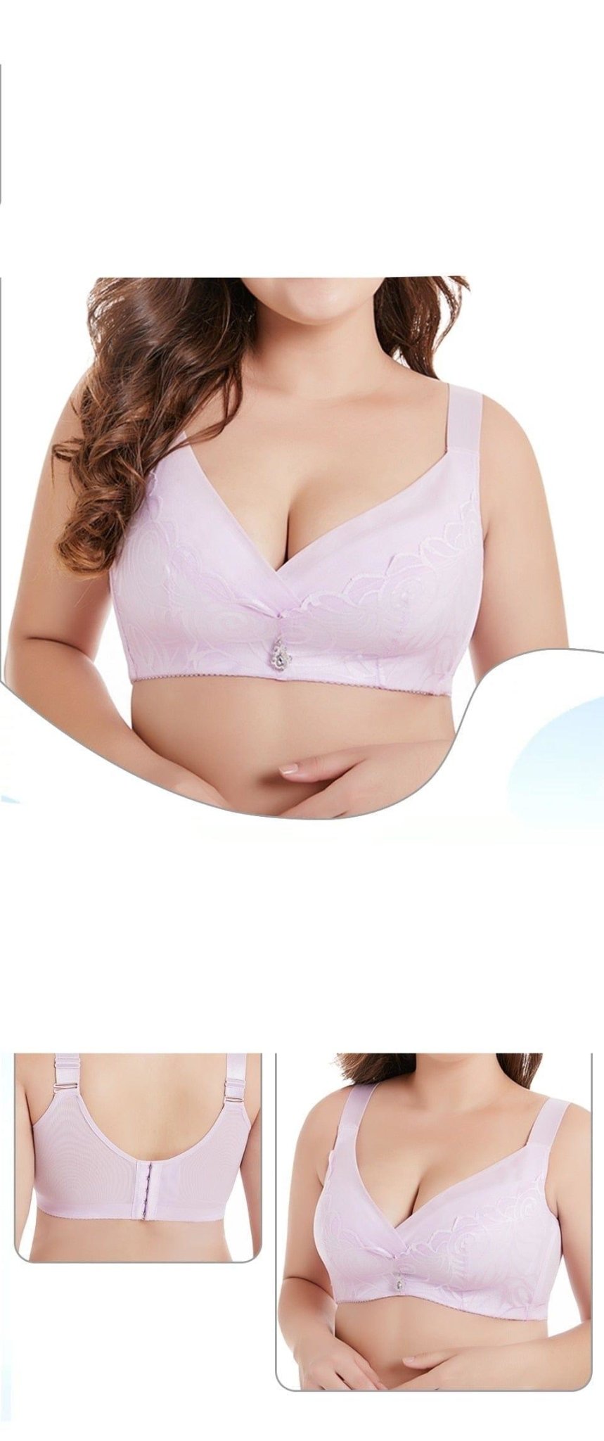 Riley bra (Plus sizes) - VERSO QUALITY MATERIALS