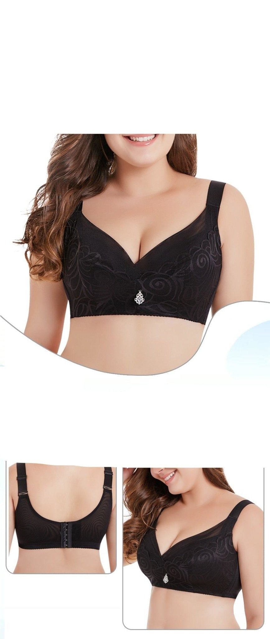 Riley bra (Plus sizes) - VERSO QUALITY MATERIALS