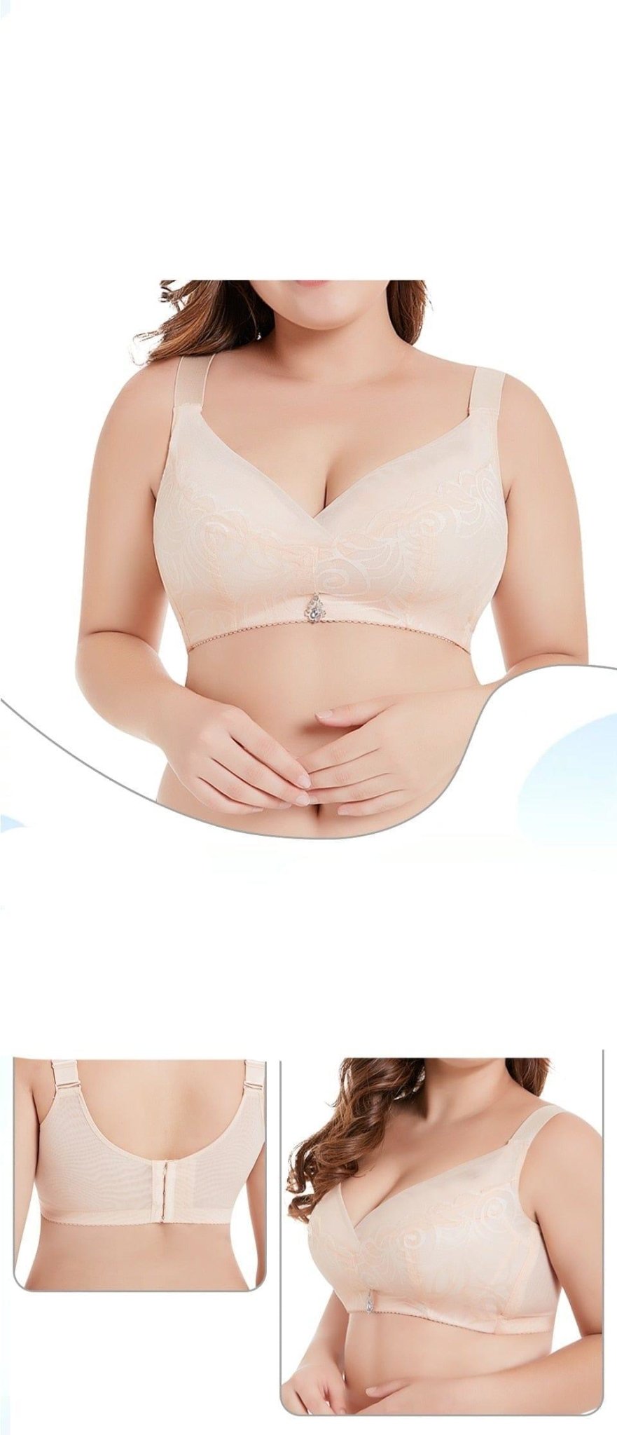 Riley bra (Plus sizes) - VERSO QUALITY MATERIALS