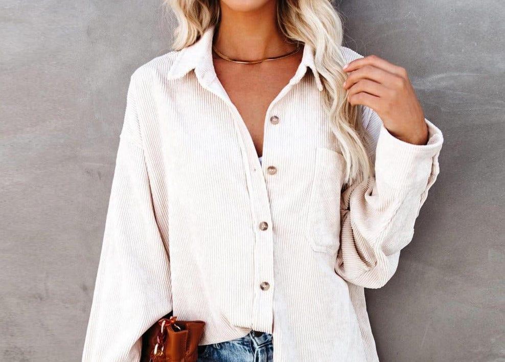 Roberto button up long sleeve shirt (Plus sizes) Verso White XS 