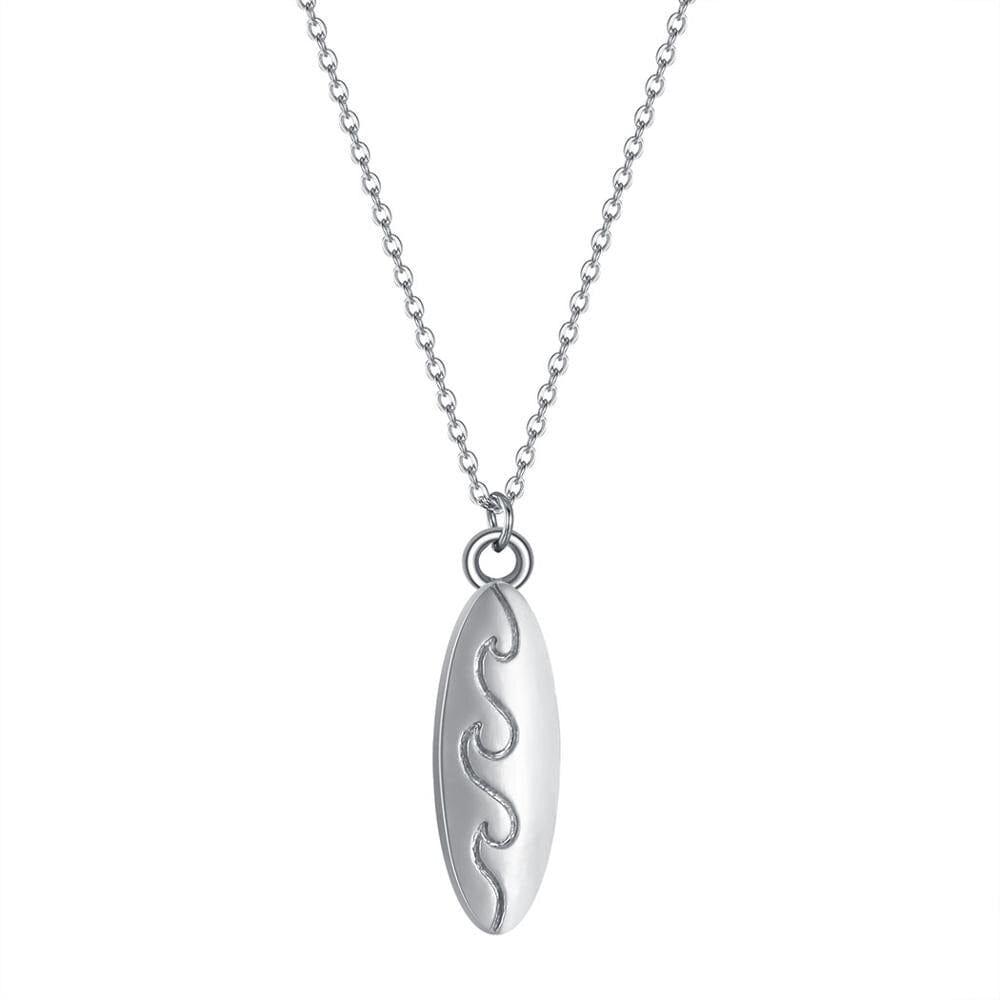 Ryan surfboard necklace - VERSO QUALITY MATERIALS