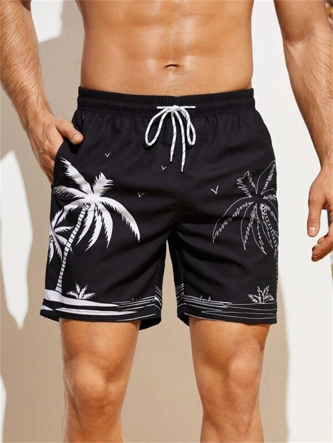 Ryan swim short trunks (Plus sizes) Verso Black S 