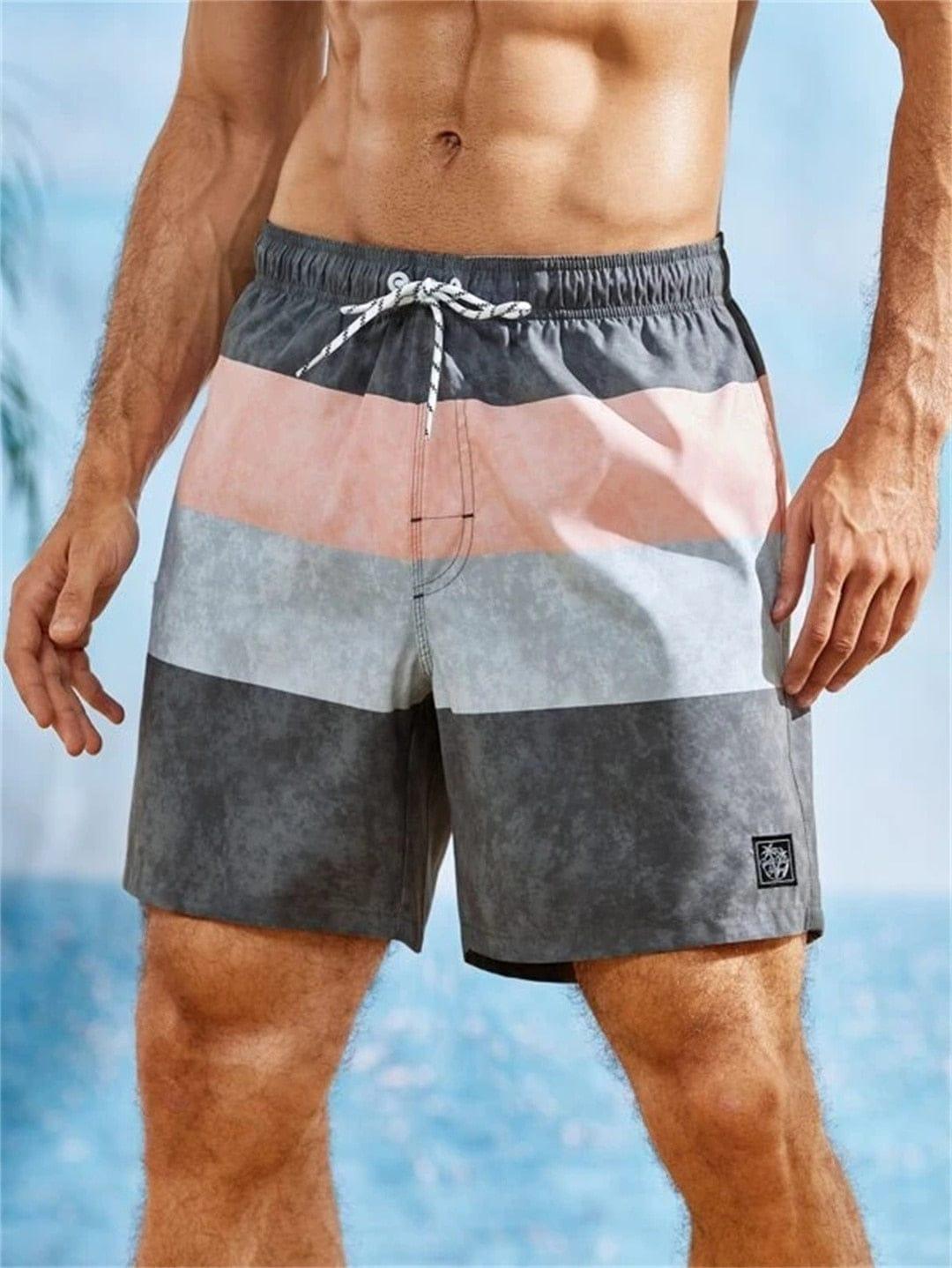 Ryan swim short trunks (Plus sizes) Verso Grey S 