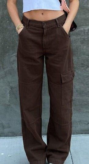 Rylan high waist jeans Verso Brown - 4 L 