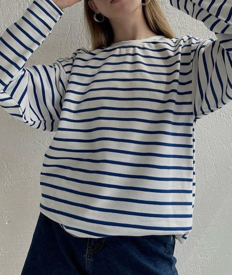 Rylee oversized long sleeve shirt (Plus sizes) - VERSO QUALITY MATERIALS