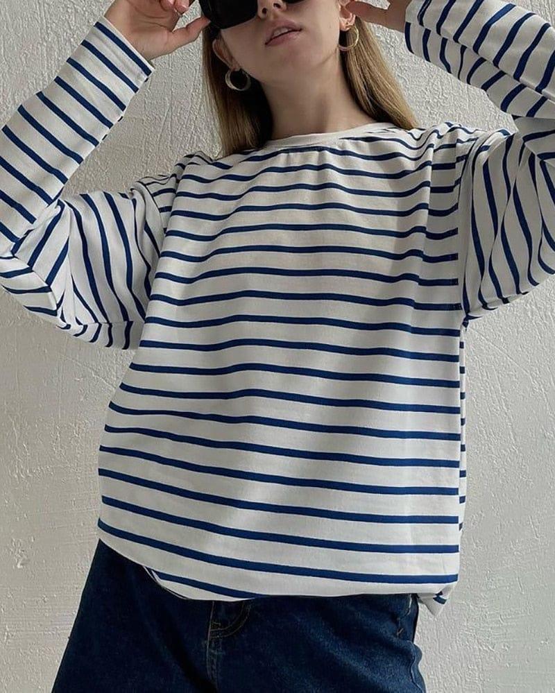 Rylee oversized long sleeve shirt (Plus sizes) - VERSO QUALITY MATERIALS