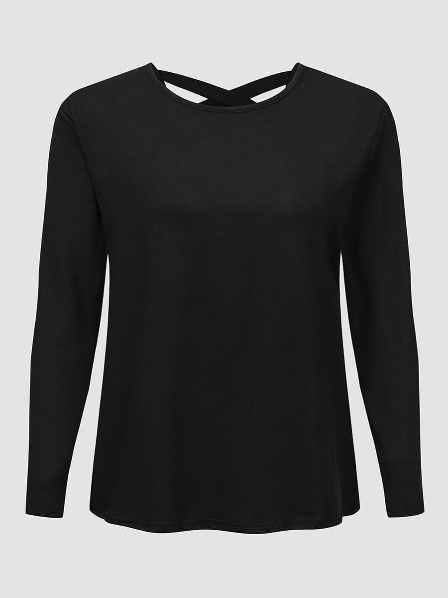 Sarai long sleeve shirt (Plus sizes) - VERSO QUALITY MATERIALS