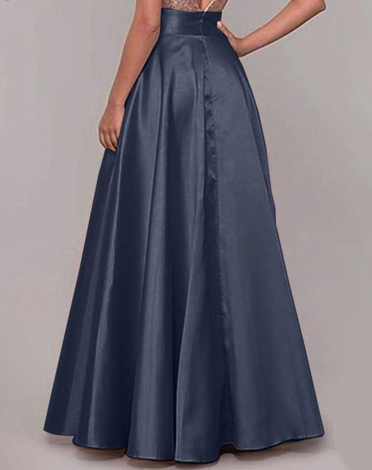 Scarlet long skirt (Plus sizes) - VERSO QUALITY MATERIALS