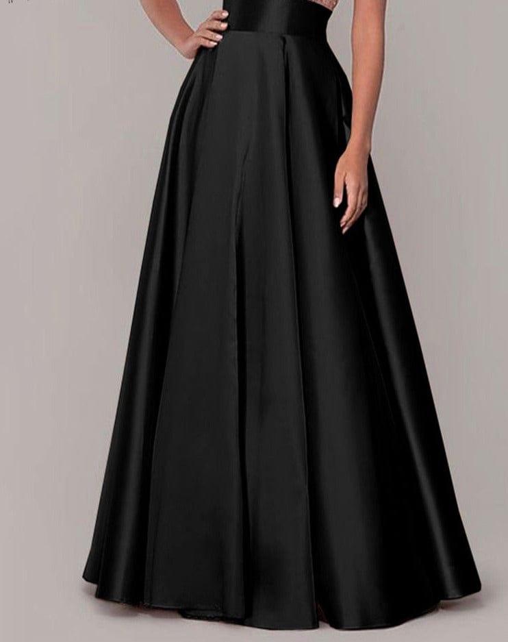 Scarlet long skirt (Plus sizes) - VERSO QUALITY MATERIALS