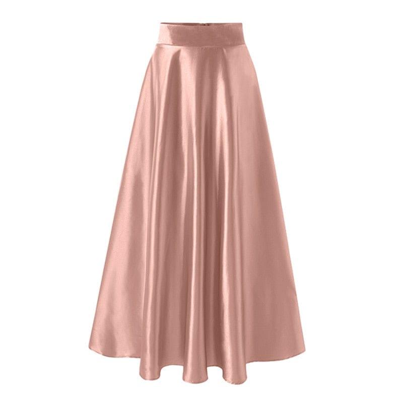 Scarlet long skirt (Plus sizes) - VERSO QUALITY MATERIALS