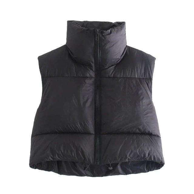 Supper puffy vest Verso Black L 