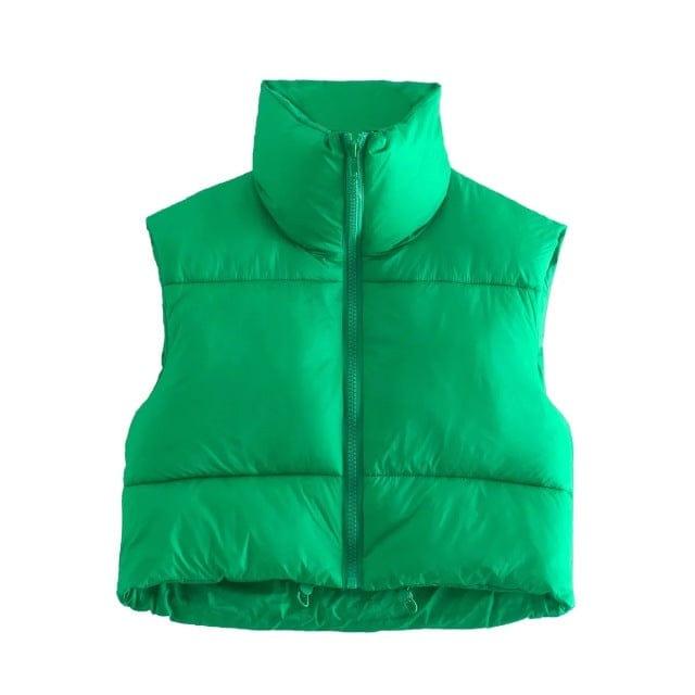 Supper puffy vest Verso Green L 