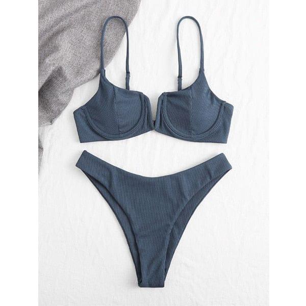 Sydney swimsuit bikini Verso Deep blue S 