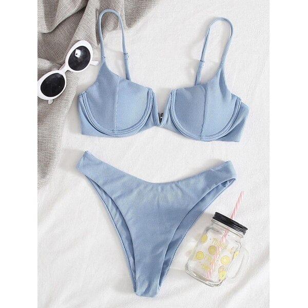 Sydney swimsuit bikini Verso Sky blue S 