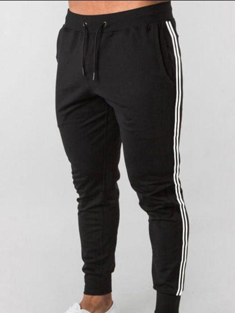 Thomas Sweatpants - long strips Verso Black S 