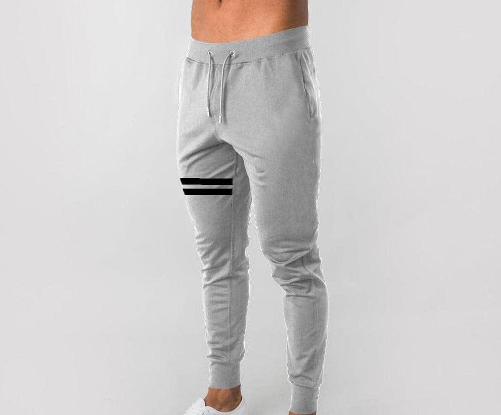 Thomas Sweatpants - short stripes Verso Grey S 