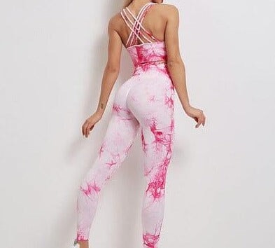 Tie dye set Verso Pink full set S 