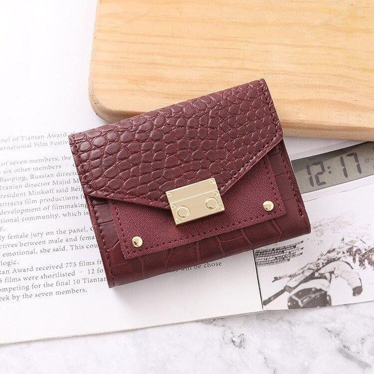 Violet purse - VERSO QUALITY MATERIALS