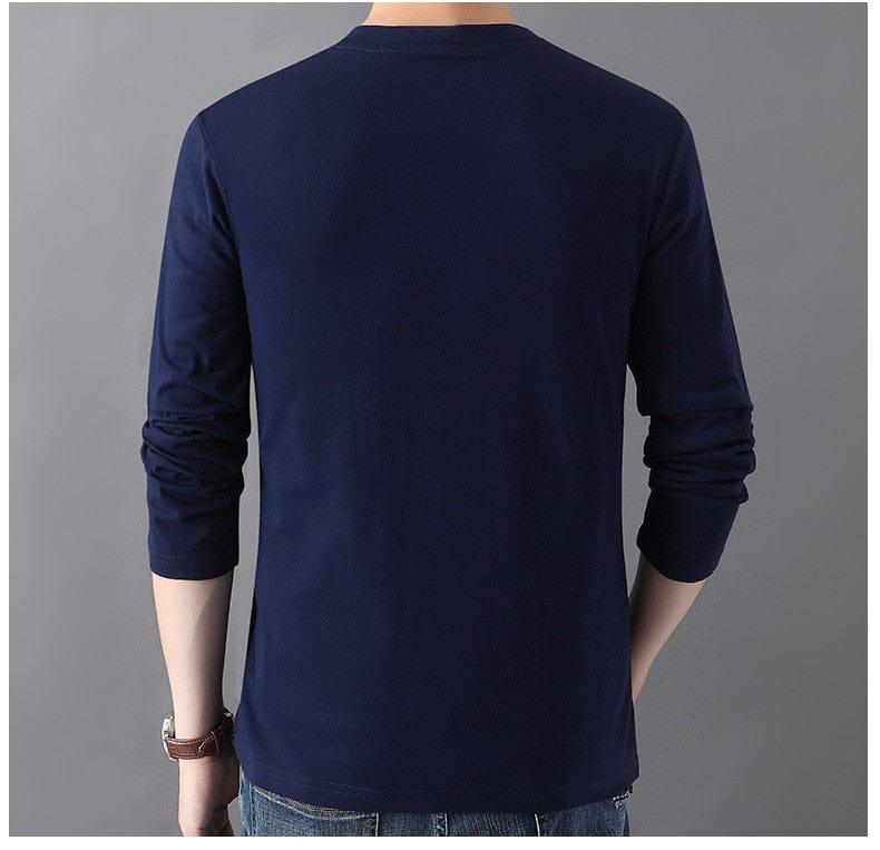 Wayne long sleeve shirt (Plus sizes) - VERSO QUALITY MATERIALS