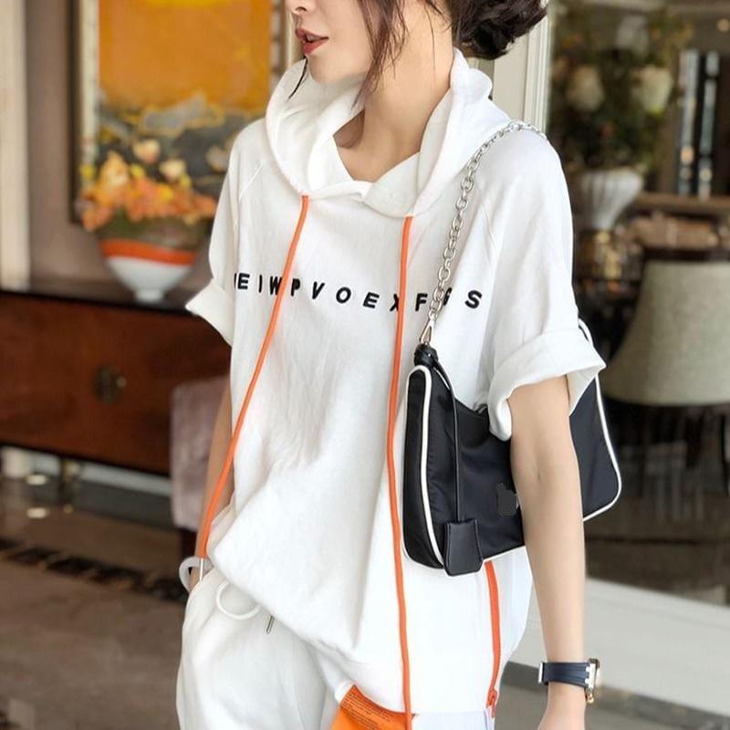 Willow hoodie T-shirt (Plus sizes) - VERSO QUALITY MATERIALS