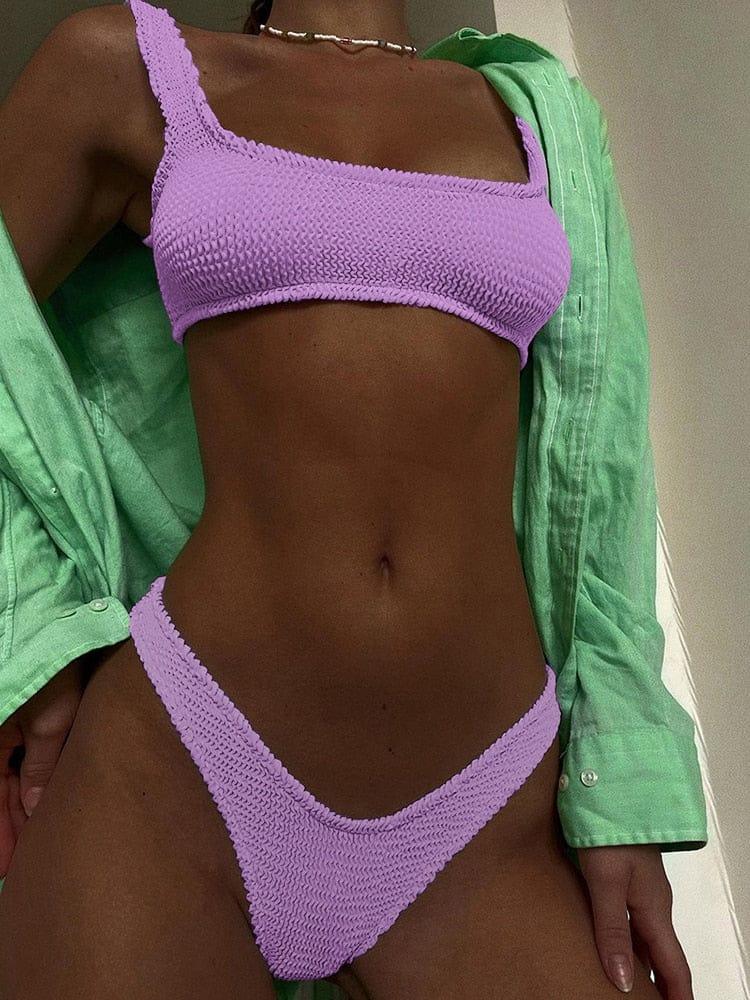 Winter swimsuit bikini Verso Light purple S 