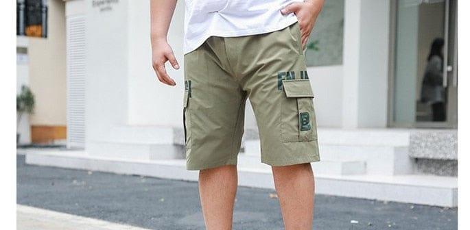 Zak cargo shorts (Plus sizes) - VERSO QUALITY MATERIALS