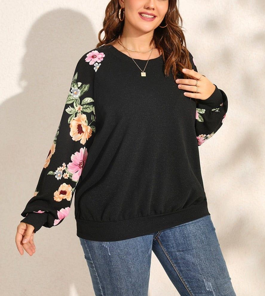 Zoe sweatshirt (Plus sizes) - VERSO QUALITY MATERIALS