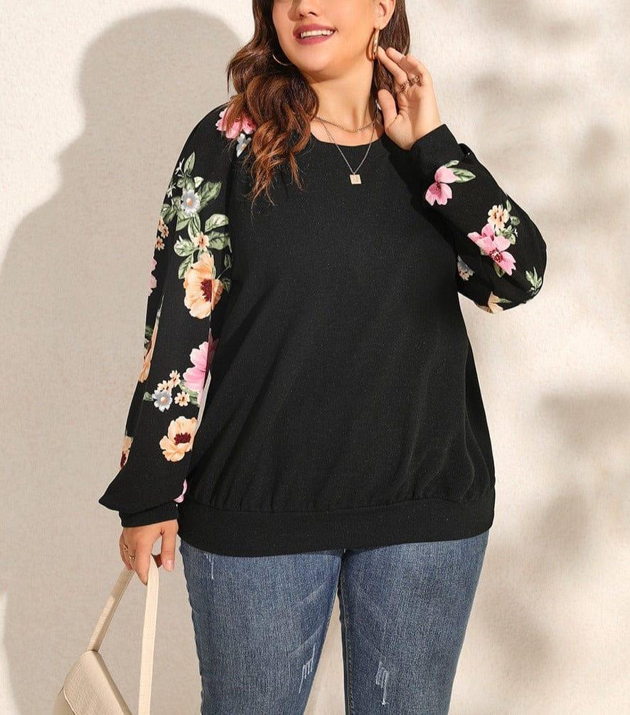 Zoe sweatshirt (Plus sizes) - VERSO QUALITY MATERIALS