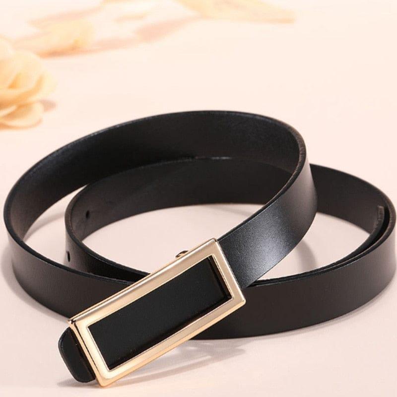 Zoey leather belt - VERSO QUALITY MATERIALS